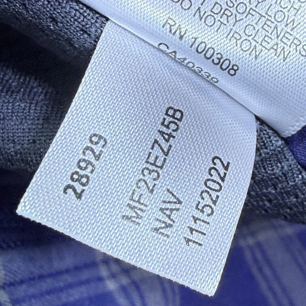 Peter Millar Jacket Mens M Performance Flannel Full Zip Athleisure Normcore